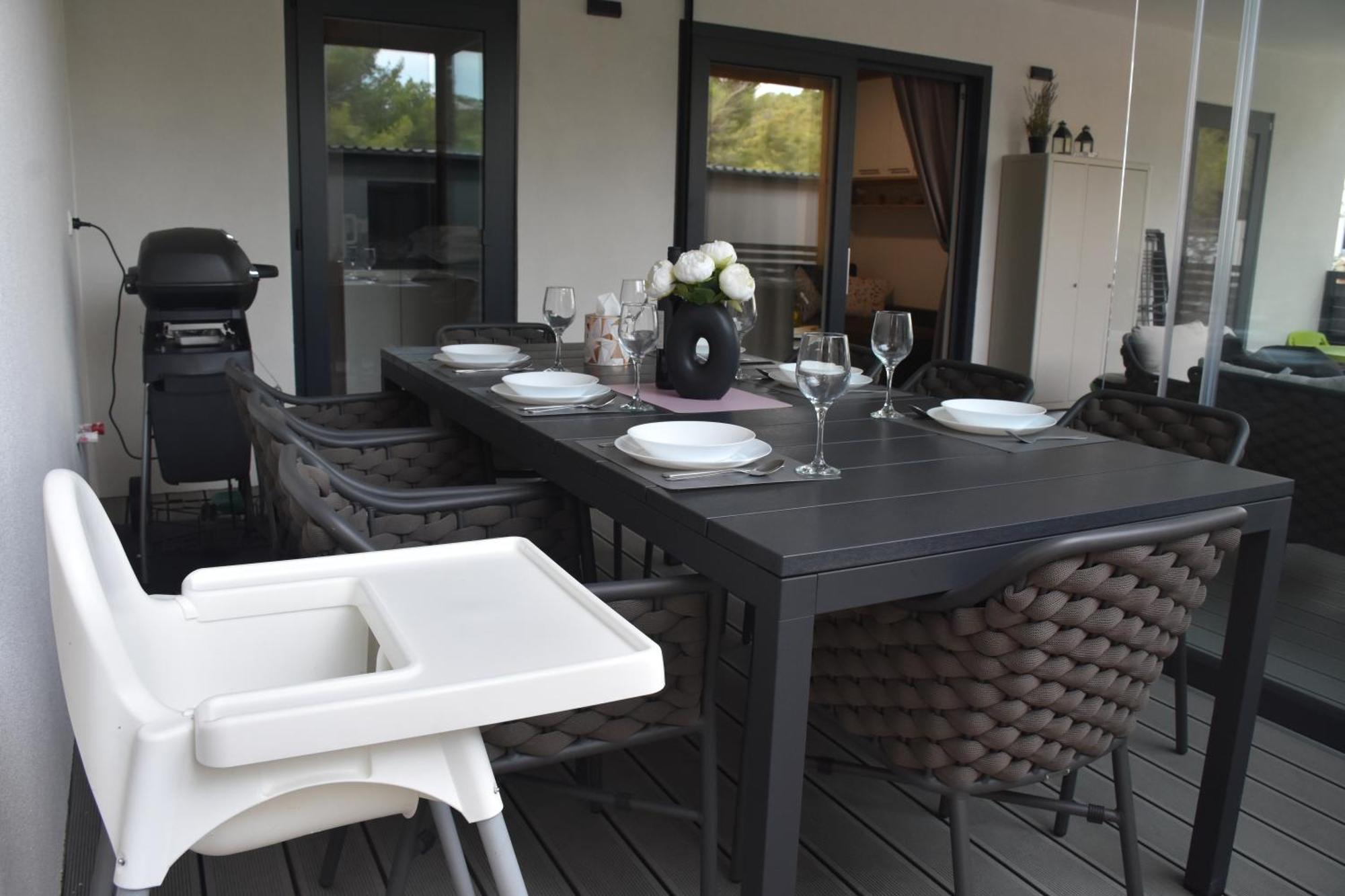 Oremore - Premium Mobile Home - Oaza Mira Camping, ดราเก ภายนอก รูปภาพ